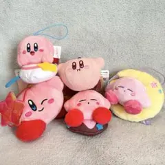 星のカービィ　マスコットぬいぐるみ　５点セット