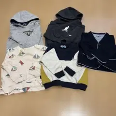 ベビー服キッズ服 90cm トレーナー　5点セット