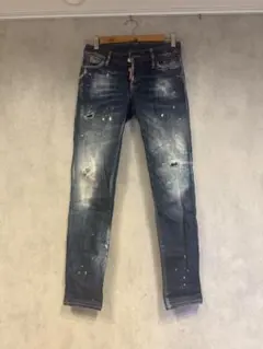 【DSQUARED】ダメージ加工デニムパンツのサムネイル