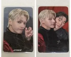 ATEEZ ソウルコン atinyzone特典 両面ユニットトレカ ウサン - メルカリ