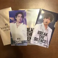 BTS バンタン V テヒョンYet to Come 映画特典 クリアファイル