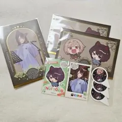 にじさんじ　まねきねこ　ポストカード　ステッカー　戌亥とこ