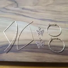 k10 ココシュニック 完売 カットビーズ 連続1段 YG×WG リング 指輪