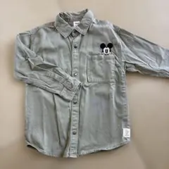ZARA ミッキーマウス長袖シャツ 6 (116cm)