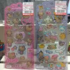 サンリオ ドロップジュエリーシール 日焼けキティ2枚セット