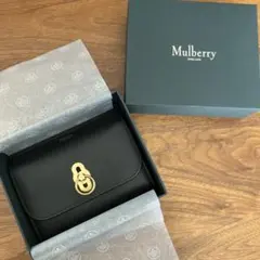 Mulberry マルベリー　財布　黒　牛革のサムネイル