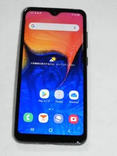 SAMSUNG Galaxy A20 ブラック SCV46 au KDDIのサムネイル