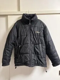 FILA ブラック ダウンジャケット　Mサイズ