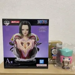 一番くじ ワンピース A賞 ボア・ハンコック E賞 SOFVICちゅ 2点セット