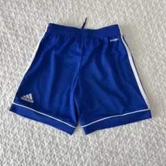 adidas 青 ハーフパンツ 130サイズ