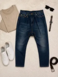 美品]R13　アールサーティーン　サルエル デニムパンツ　25　男女　イタリア製のサムネイル