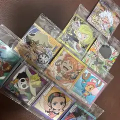 ワンピース 大海賊シールウエハースLOG.14 SGR 麦わらの一味コンプリート