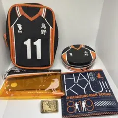ハイキュー　月島蛍　ピンバッジ　クリアポーチ　缶ケース　ポーチ　烏野