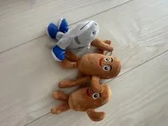 AIモンスター ぬいぐるみ マスコット 3点セット