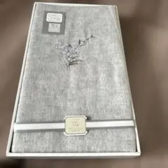 CHIC-FINE 刺繍シーツ 140x240cm グレー　毛布シーツ