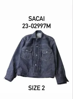 2026年最新】sacai メンズ Gジャン・デニムジャケットの人気アイテム