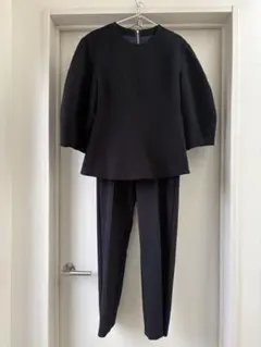 【卒業・入学】Mila Owen 構築袖ボリュームトップス×パンツSET UP