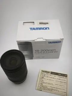 TAMRON 18-200mm F/3.5-6.3 Di III VC - メルカリ