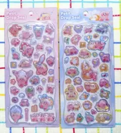 【正規品】 カミオジャパン プチドロップシール カービィ 2種セット