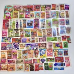 ④ 食べ物　お菓子　ジュース　フレークシール　100枚セット！
