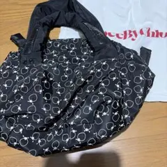 SeeByChloe ナイロン トートバッグ ブラックのサムネイル