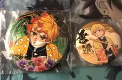 鬼滅の刃 原作 コレクション缶バッジ 善逸 SEGA