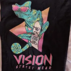 VISION STREET WEAR カメレオン Tシャツ ブラック Lのサムネイル