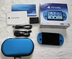 PS Vita アクアブルー 本体 ＋初音ミクProject DIVA Ｘ