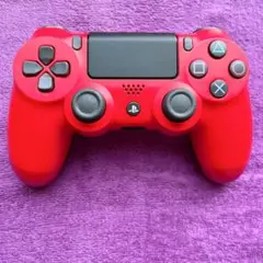 【ライオン様専用】PS4コントローラー 純正 マグマレッド Q0f-5【超美品】