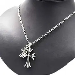 《送料無料！》アパレル店員セレクト クロスダブルネックレス