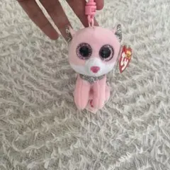 Ty Beanie Boo′sキーホルダー ピンクのサムネイル