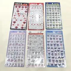 ボンボンドロップシールミニ　6点セット