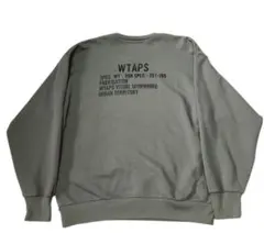 ジ*ー様 wtaps ダブルタップス 京都限定 スウェット オリーブドラブ 