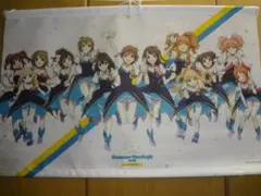 プリパラ らぁら&ファルル 描き下ろしB2タペストリー ハートデビデビ