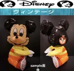 希少レア昭和レトロ80‘s 【未使用】ミッキー マウス 空気ビニールダッコちゃんのサムネイル