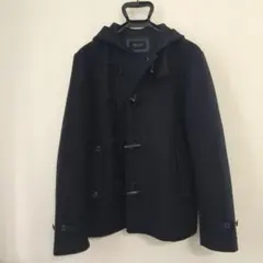united arrows　ダッフルコート　ショート丈　ダークネイビー