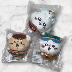 ちいかわ エニマイくじ D賞 ハチワレ くりまんじゅう モモンガ 3点