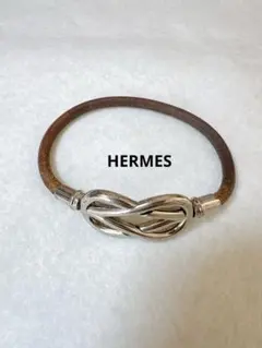 廃盤品 HERMES iota エルメス イオタ 革ブレスレット&革リング - メルカリ