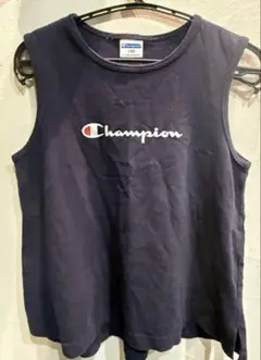 Champion ネイビー タンクトップ 140