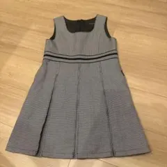 COMME CA ISM チェック柄ワンピース 130A