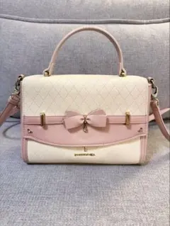 SAMANTHAVEGA 2WAY ハンドバッグ ショルダーバッグ ピンク