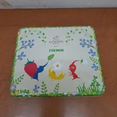 GODIVA ピクミン コラボ スチール缶