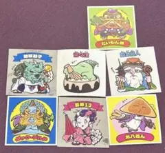 オミヤゲウォーズ　ビックリマンシール　 7枚セット　京都編