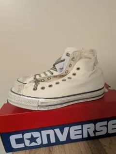 CONVERSE ホワイト ハイカット スニーカー