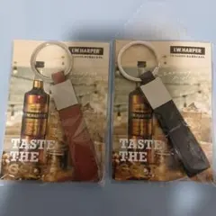 I.W.HARPER レザーキーホルダー 2色セットのサムネイル