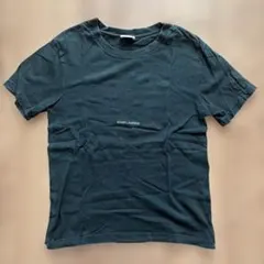 【美品】サンローラン　ロゴTシャツ　グリーンのサムネイル