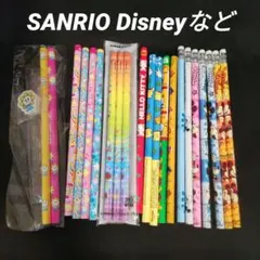 【まとめ売り】鉛筆 SANRIO Disney + 消しゴム 定規