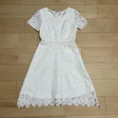 PROPORTION BODY DRESSING 白レースワンピース【値下げ】