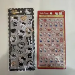 正規品　ボンボンドロップ　ミニ　キティ　ぷくっとシール