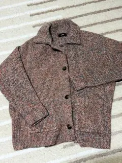 シップス ローゲージ マルチカラーカーディガン　　Mサイズ